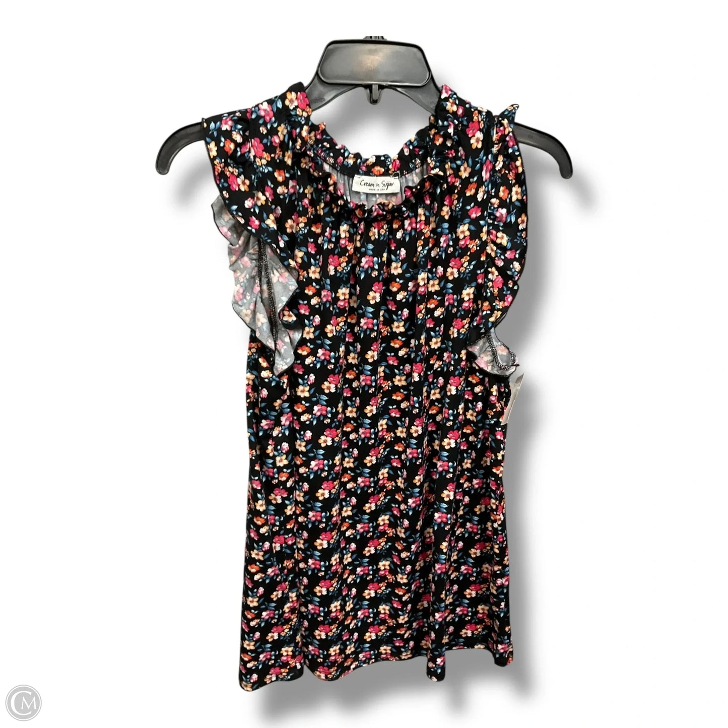 Top Sleeveless By Clothes Mentor In Floral Print, Size: L
