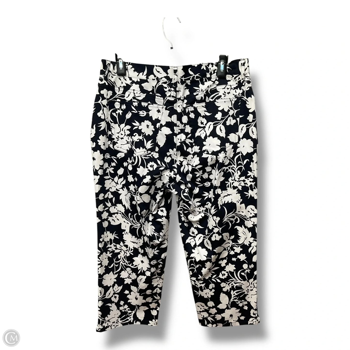 Capris By Chaps In Floral Print, Size: 10