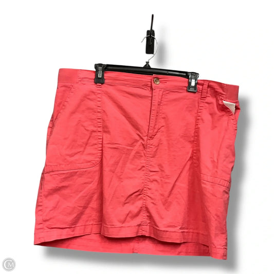 Skort By Lee In Pink, Size: 20