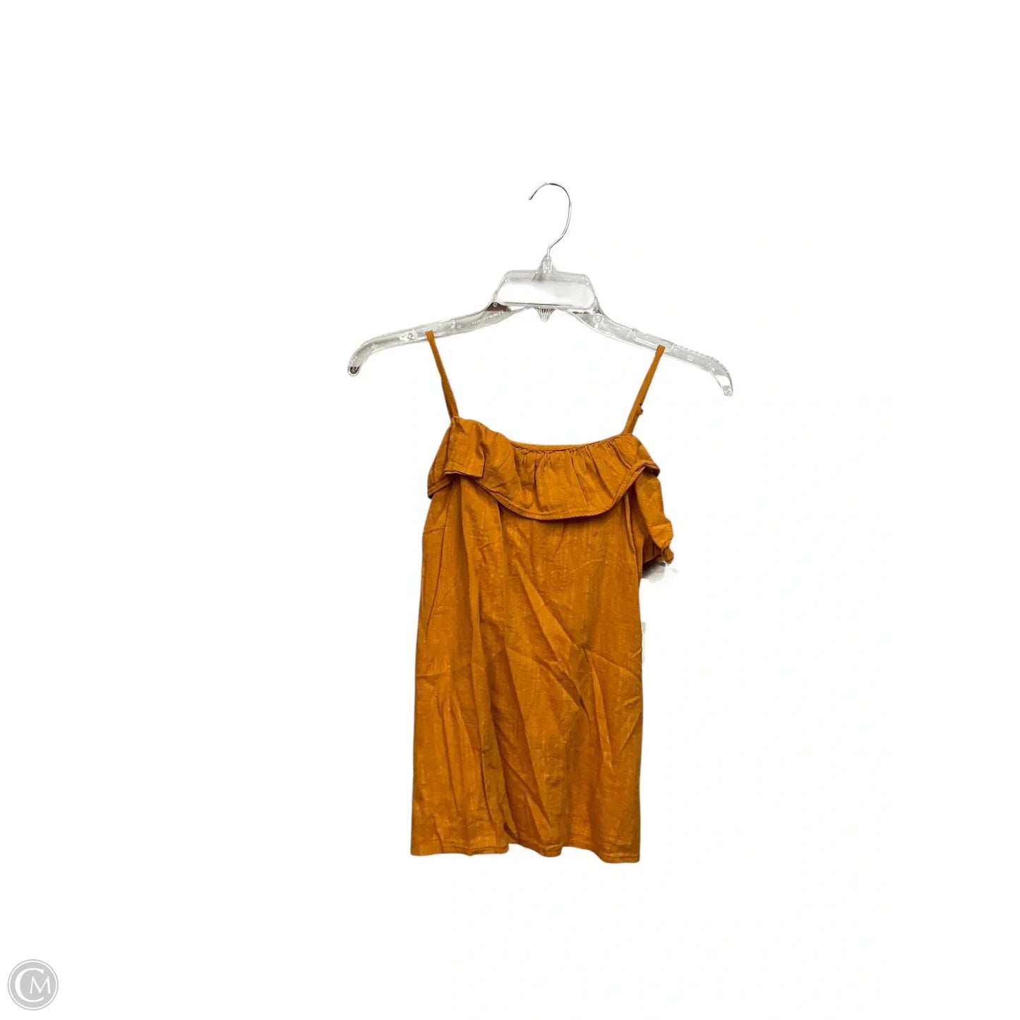Top Sleeveless Basic By Old Navy In Yellow, Size: Xs