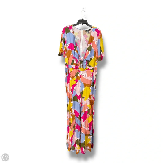 Jumpsuit By Eloquii In Multi-colored, Size: 3x