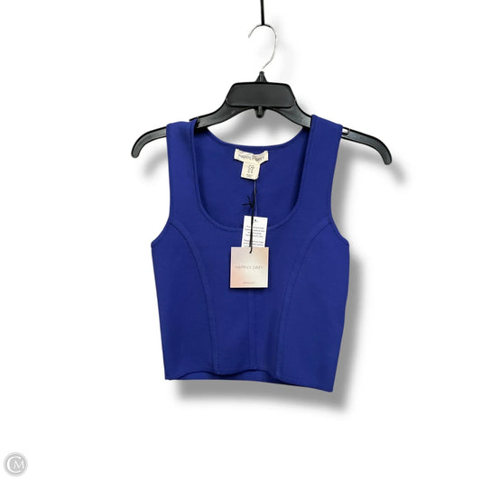 Top Sleeveless Basic By Clothes Mentor In Blue, Size: M