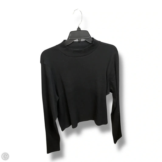 Top Long Sleeve By Bp In Black, Size: 3x