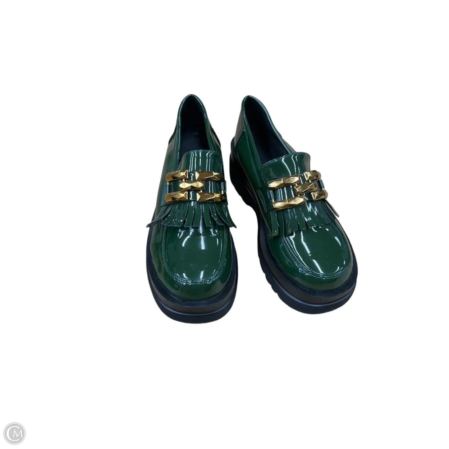 Shoes Flats By Clothes Mentor In Green, Size: 6