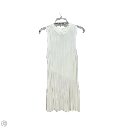 Dress Casual Midi By H&m In White, Size: S