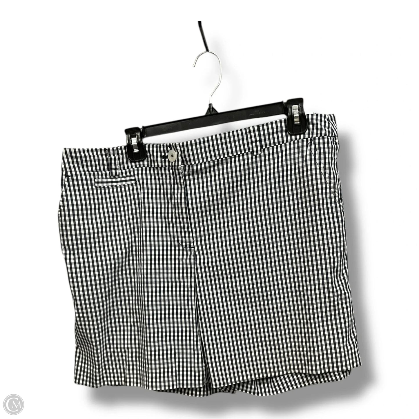 Shorts By Jones New York In Black & White, Size: 16