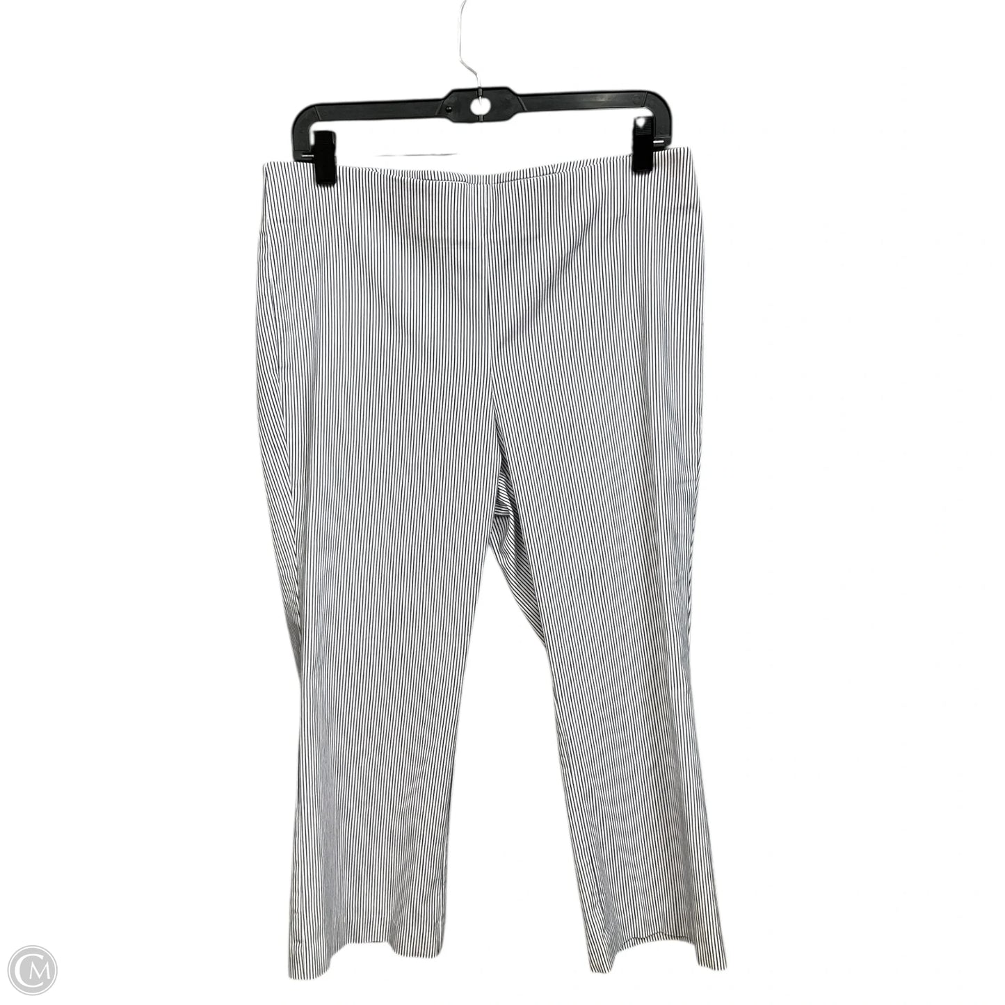 Capris By Counterparts In Striped Pattern, Size: M