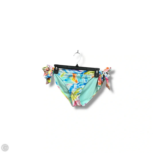 Swimsuit Bottom By Time And Tru In Multi-colored, Size: M