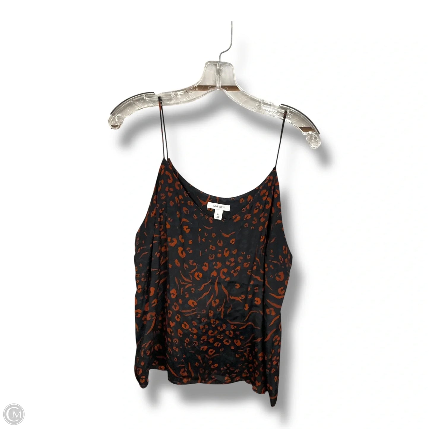 Blouse Sleeveless By Nine West Apparel In Multi-colored, Size: Xl