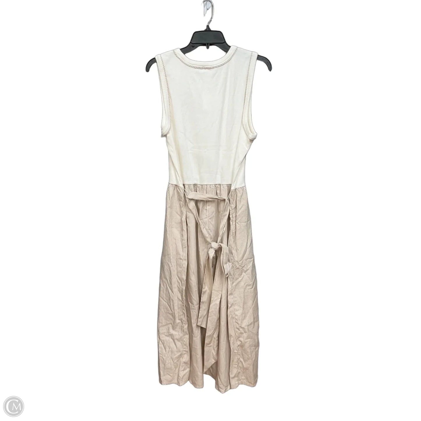 Dress Casual Midi By J. Crew In Striped Pattern, Size: Xl