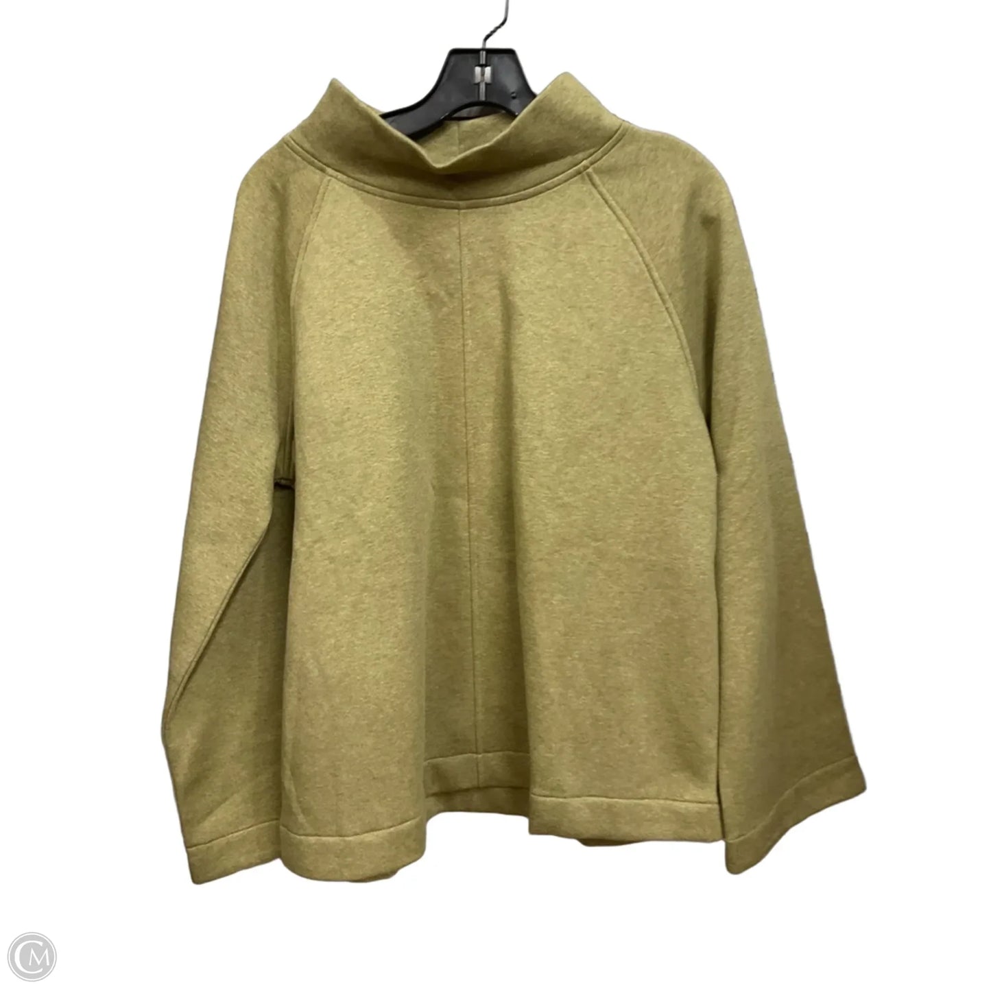 Sweatshirt Collar By J. Jill In Green, Size: M