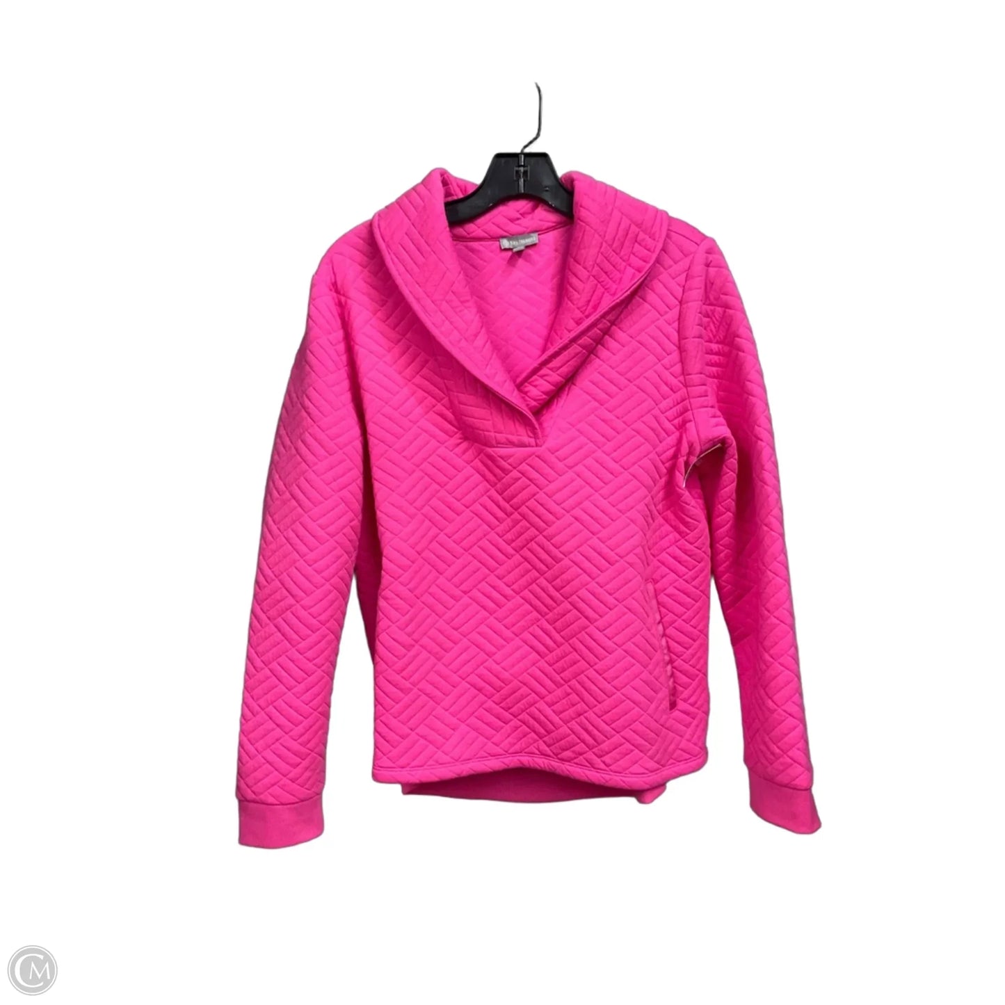 Sweatshirt Collar By Talbots In Pink, Size: M