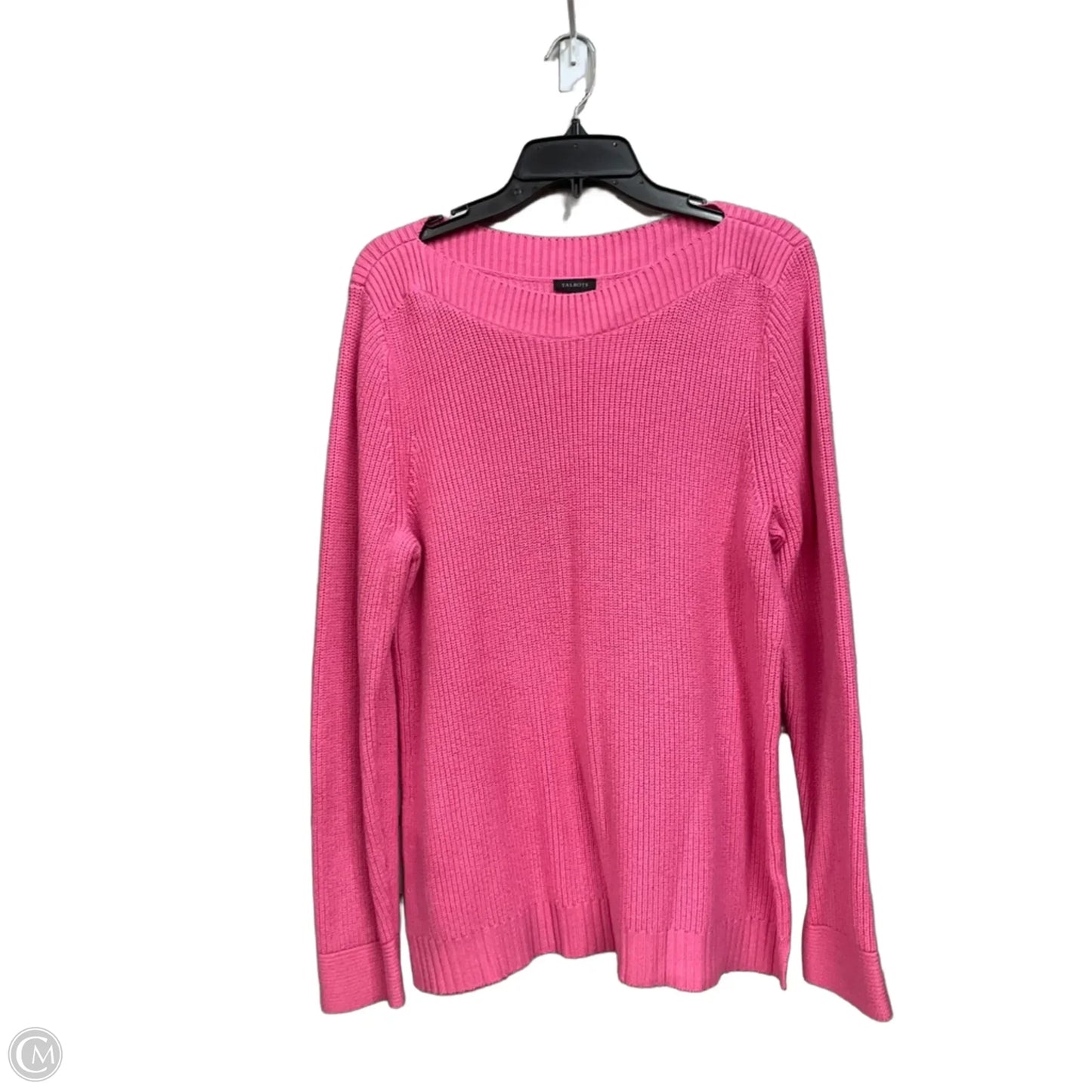 Sweater By Talbots In Pink, Size: Xl