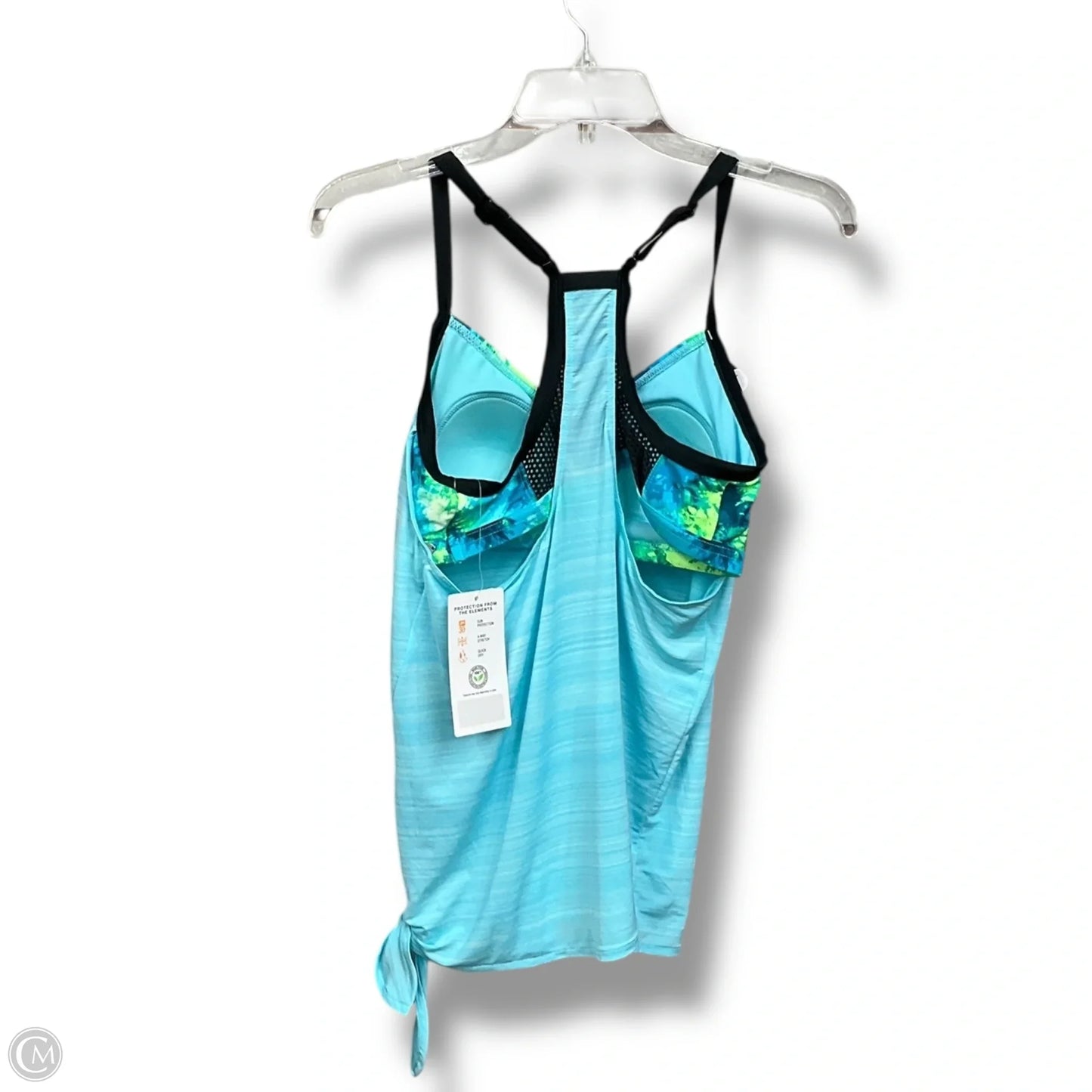 Swimsuit Top By Zero Xposure In Blue, Size: Xs