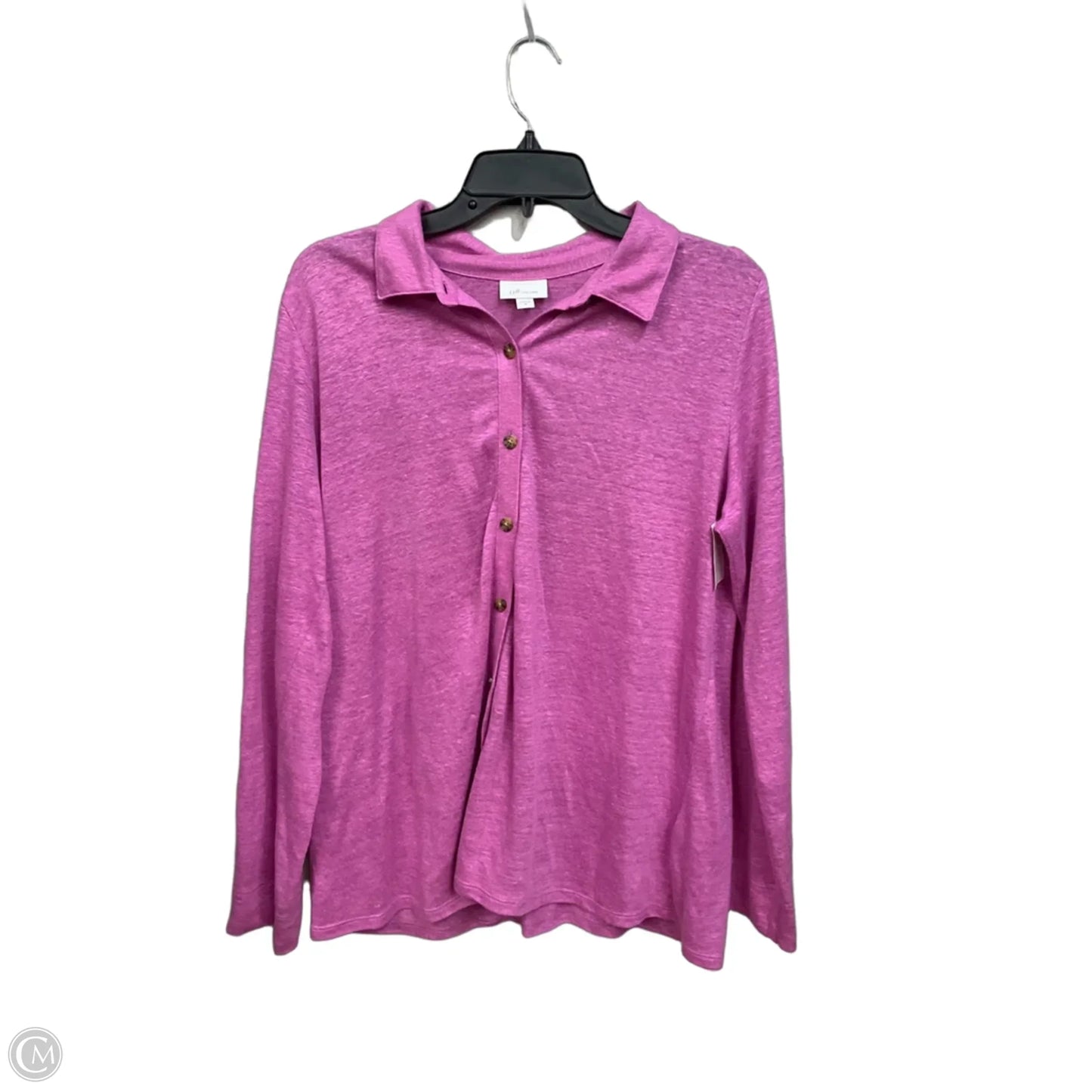 Cardigan By J. Jill In Purple, Size: M