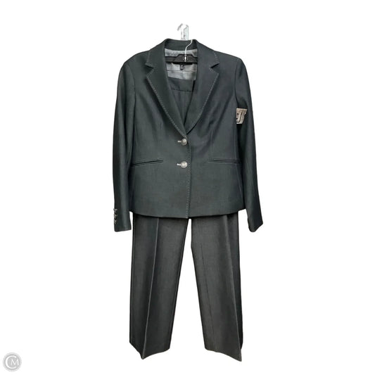 Pants Suit 2pc By Kasper In Grey, Size: Xsp