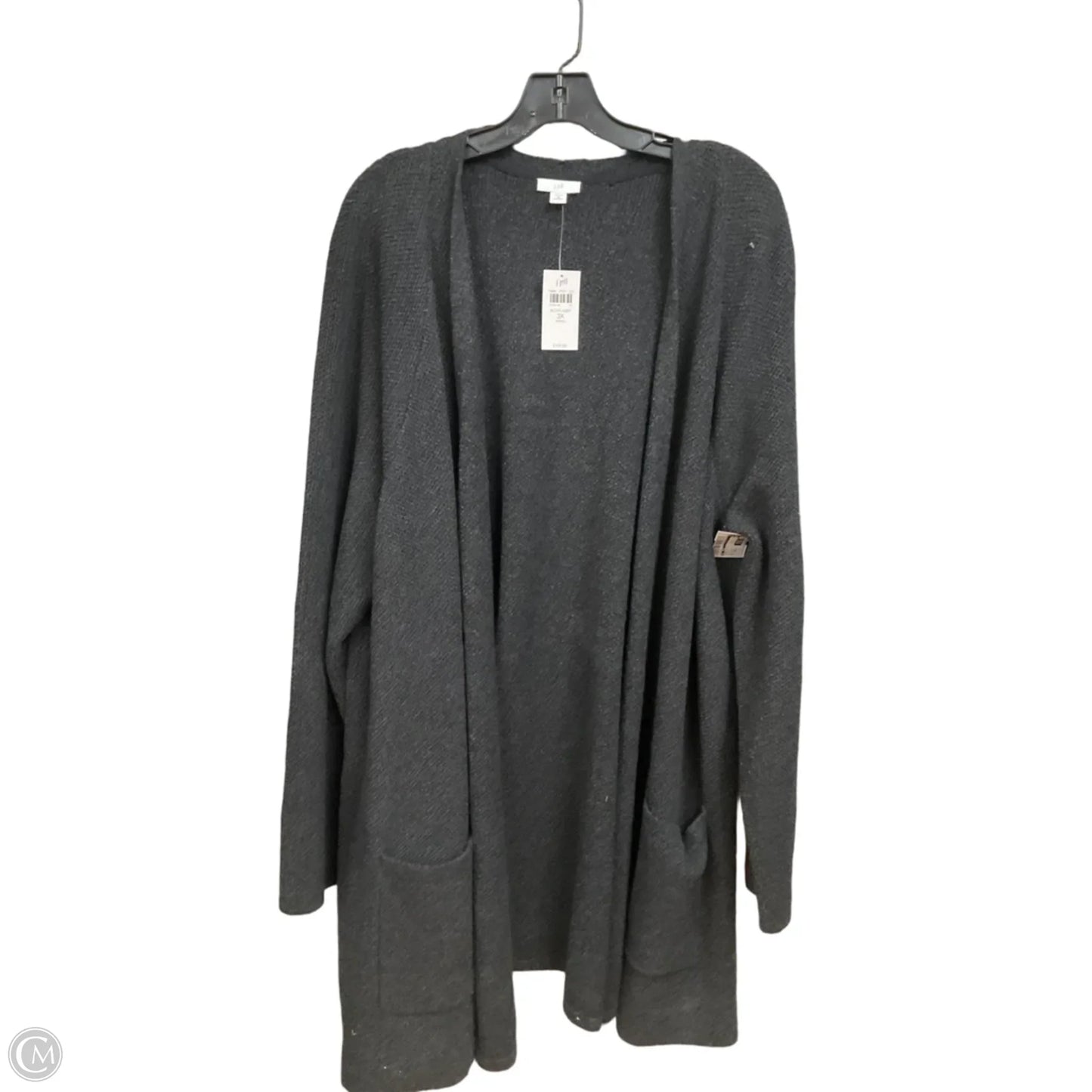Cardigan By J. Jill In Black, Size: 3x