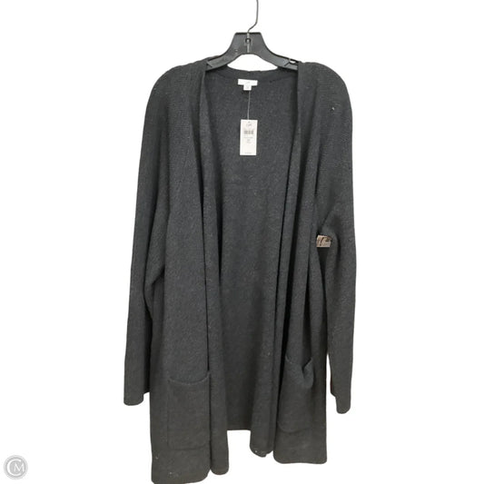 Cardigan By J. Jill In Black, Size: 3x