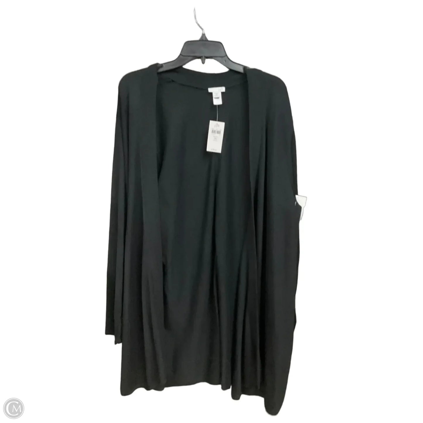 Cardigan By J. Jill In Black, Size: 2x
