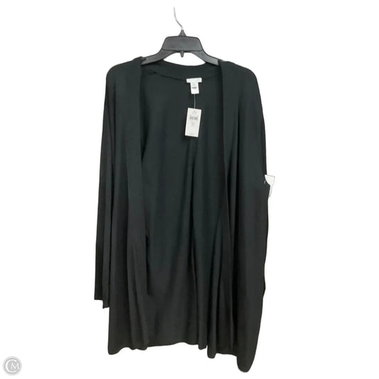 Cardigan By J. Jill In Black, Size: 2x