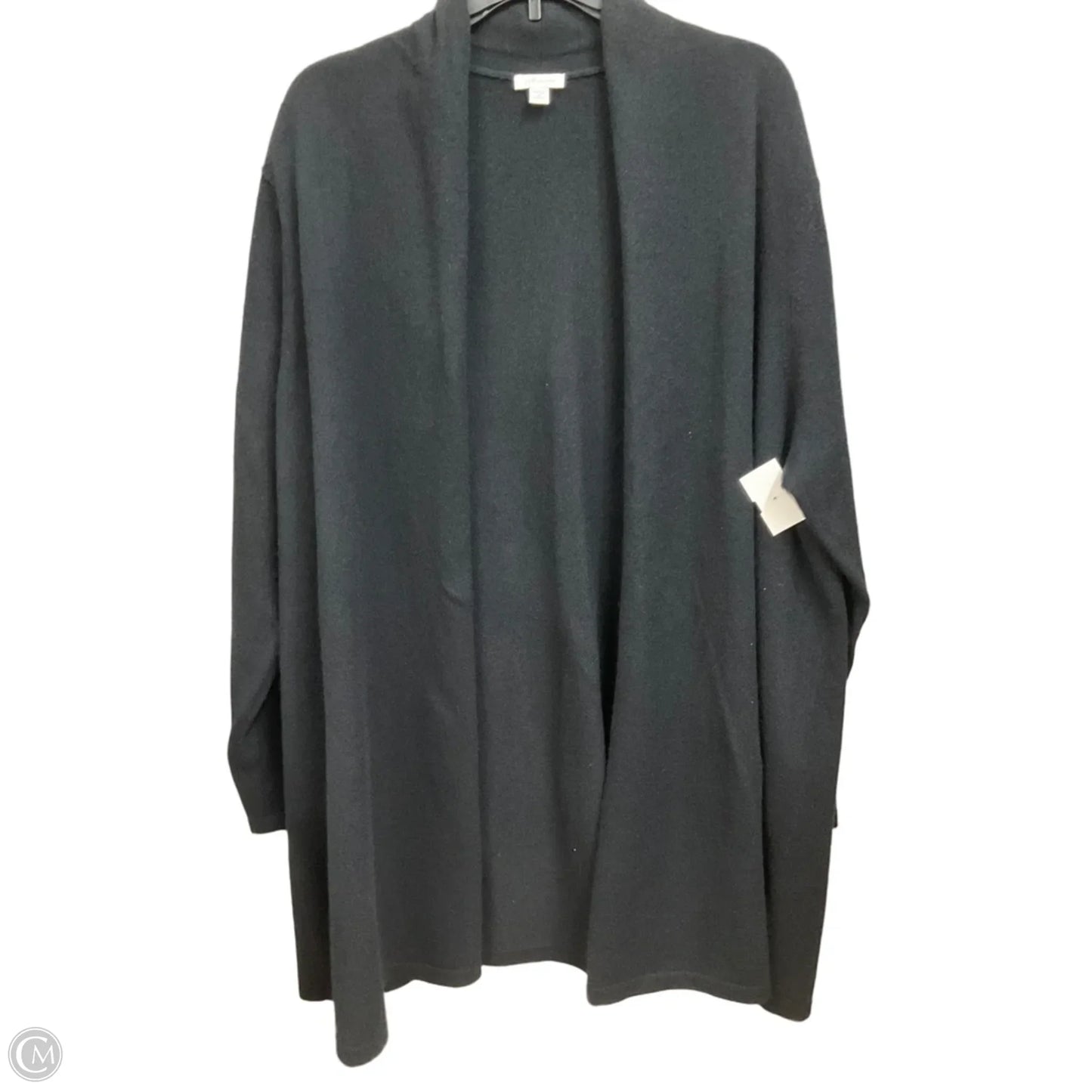 Cardigan By J. Jill In Black, Size: 3x