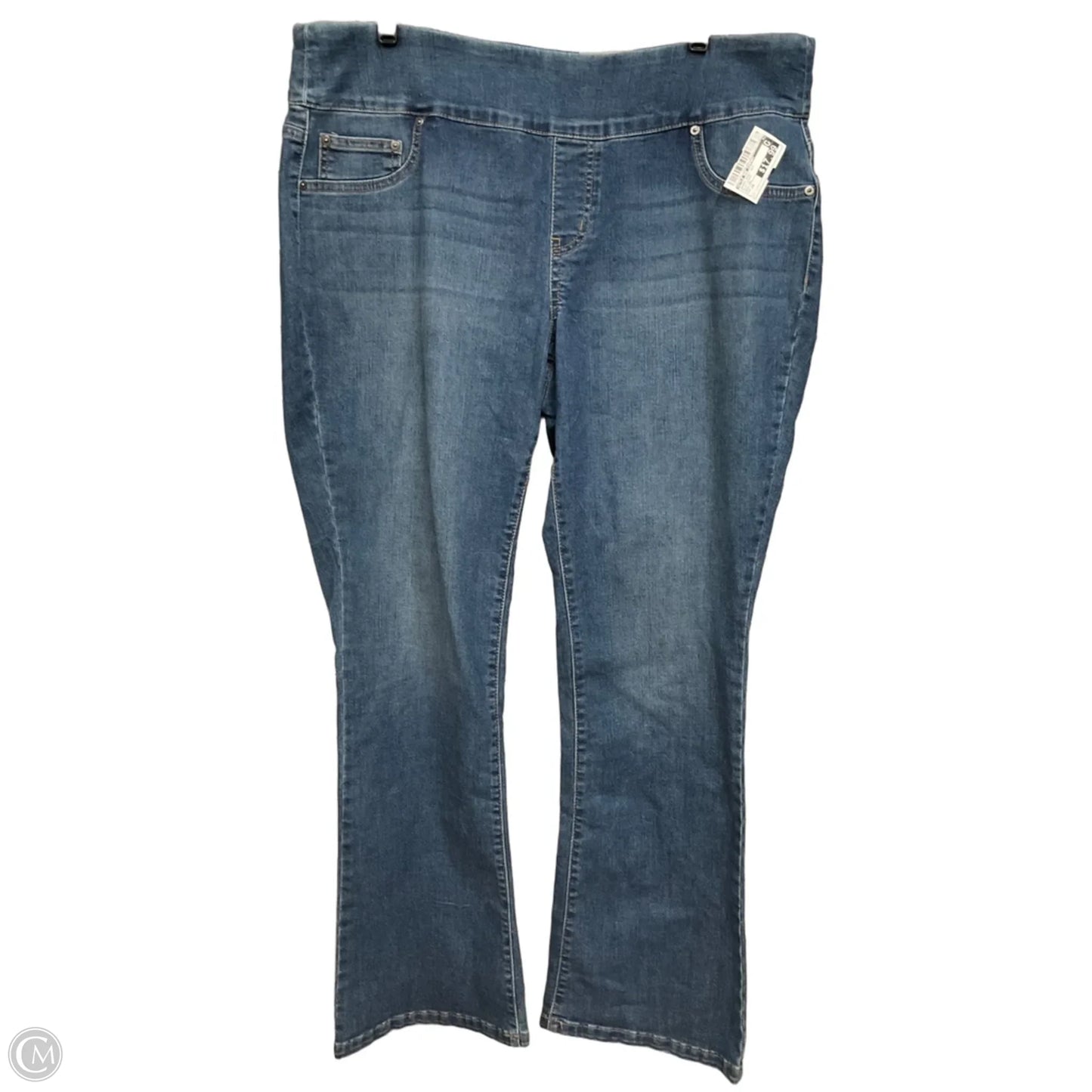 Jeans Boot Cut By Style And Company In Blue Denim, Size: 18