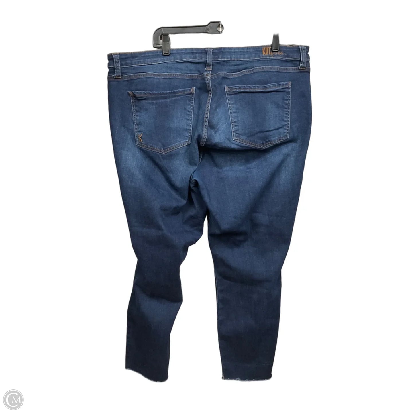 Jeans Skinny By Kut In Blue Denim, Size: 18