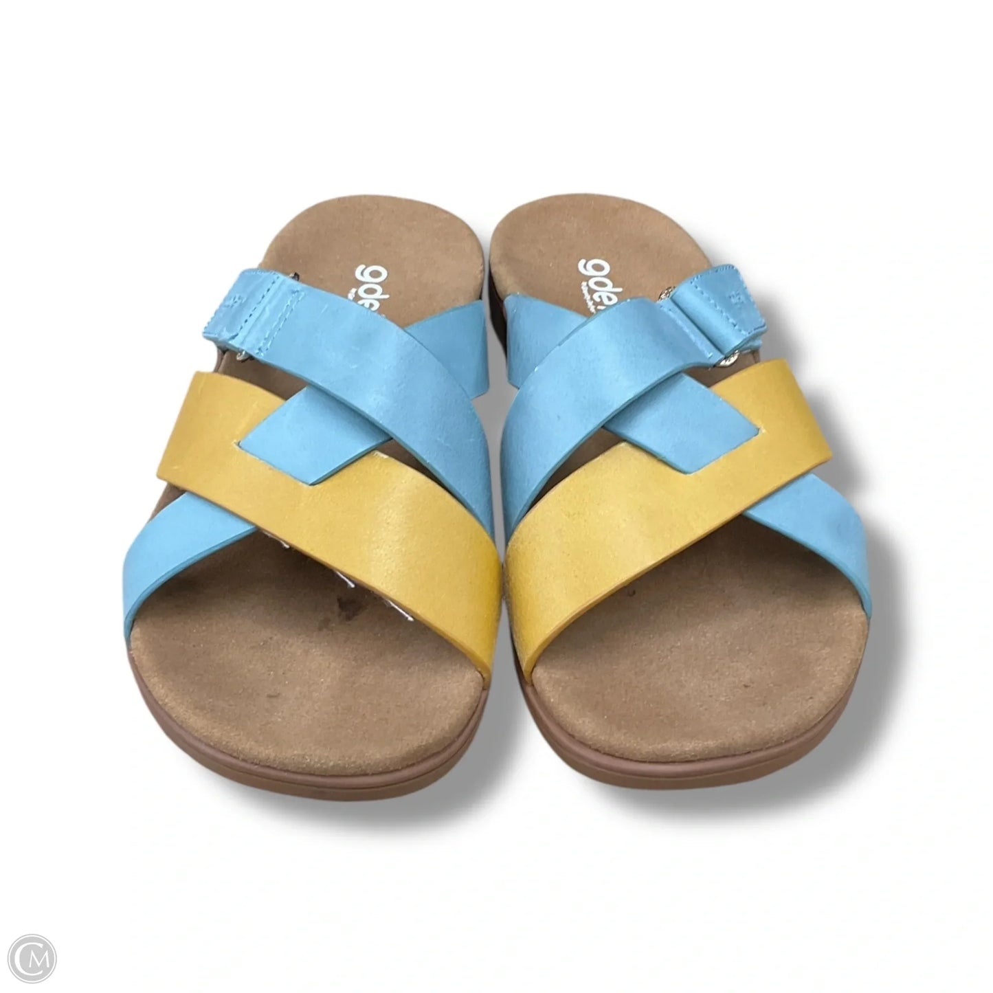 Sandals Flats By Cma In Multi-colored, Size: 7