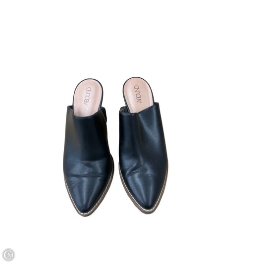 Shoes Heels Block By Abound In Black & Brown, Size: 6.5