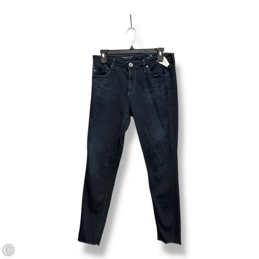 Jeans Skinny By Adriano Goldschmied In Blue Denim, Size: 6