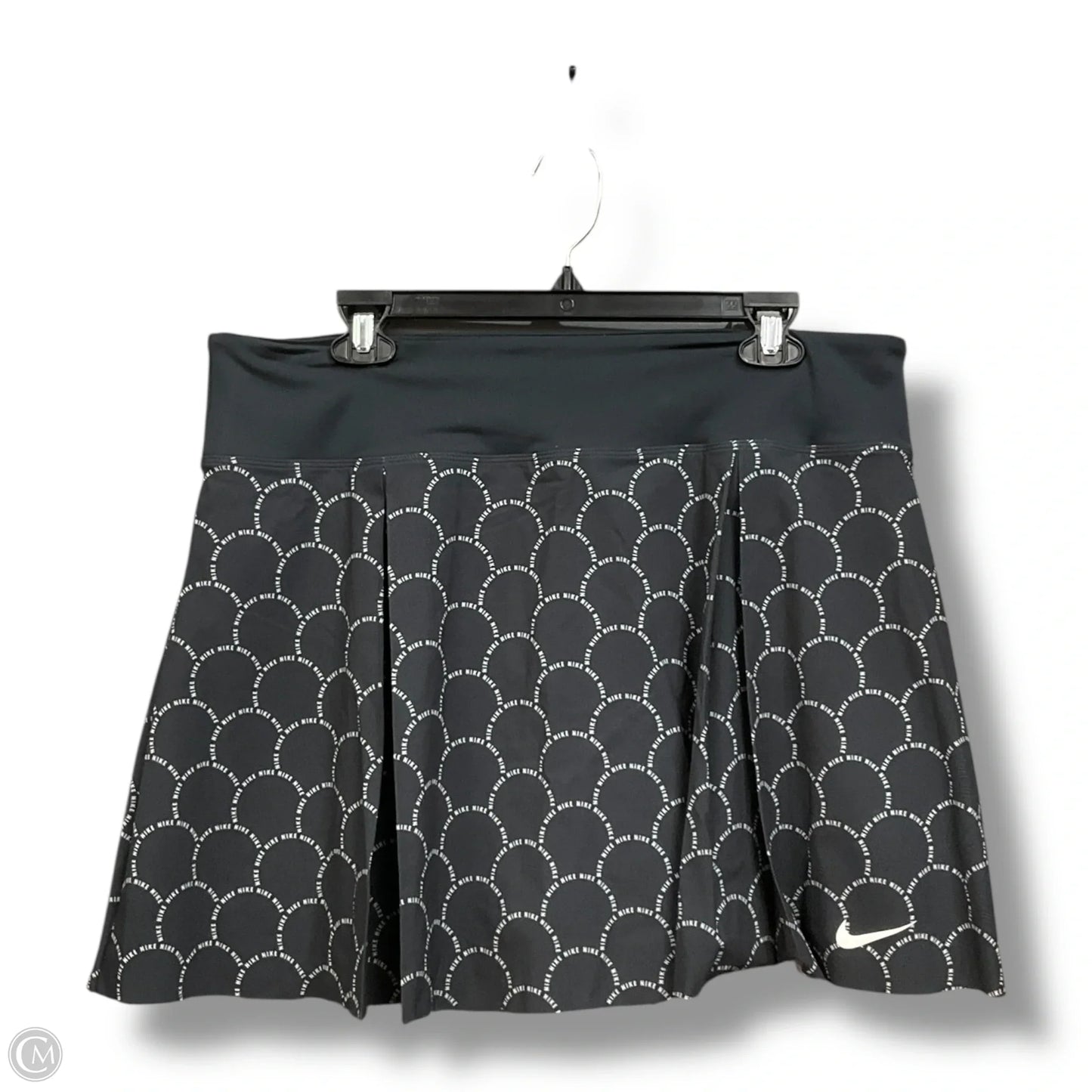 Athletic Skort By Nike Apparel In Grey, Size: Xl