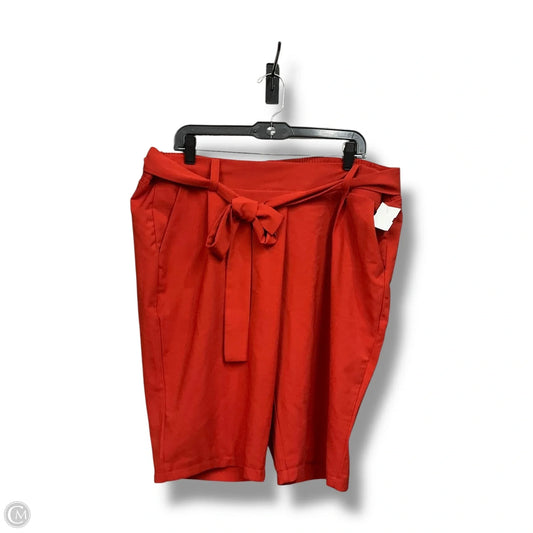 Shorts By Torrid In Orange, Size: 2x