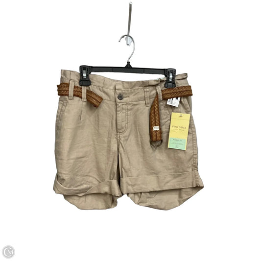 Shorts By Sonoma In Tan, Size: 8