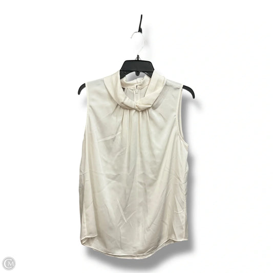 Top Sleeveless By Anne Klein In Cream, Size: Xl