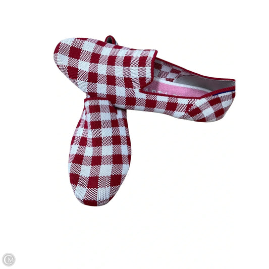 Shoes Flats By Rothys In Plaid Pattern, Size: 6