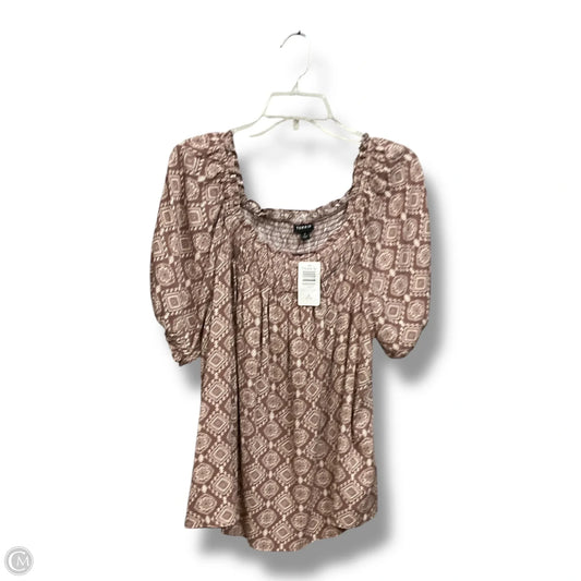 Top Short Sleeve By Torrid In Mauve, Size: 1x