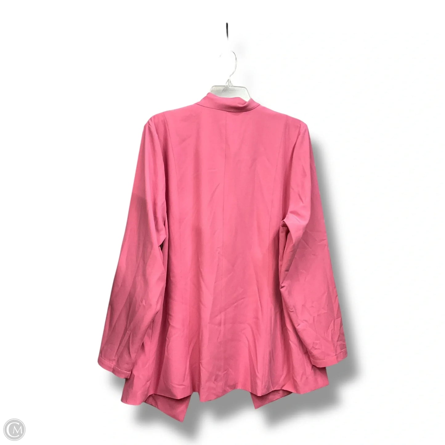 Blazer By Studio 1 In Pink, Size: 2x