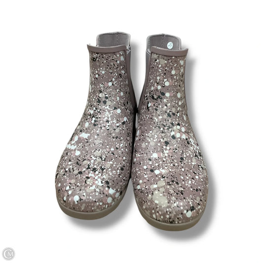 Boots Rain By Hunter In Purple, Size: 7