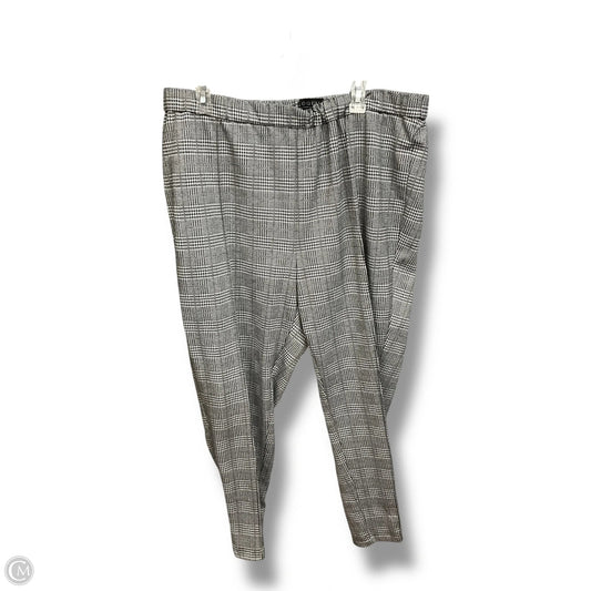 Pants Dress By Eloquii In Plaid Pattern, Size: 20