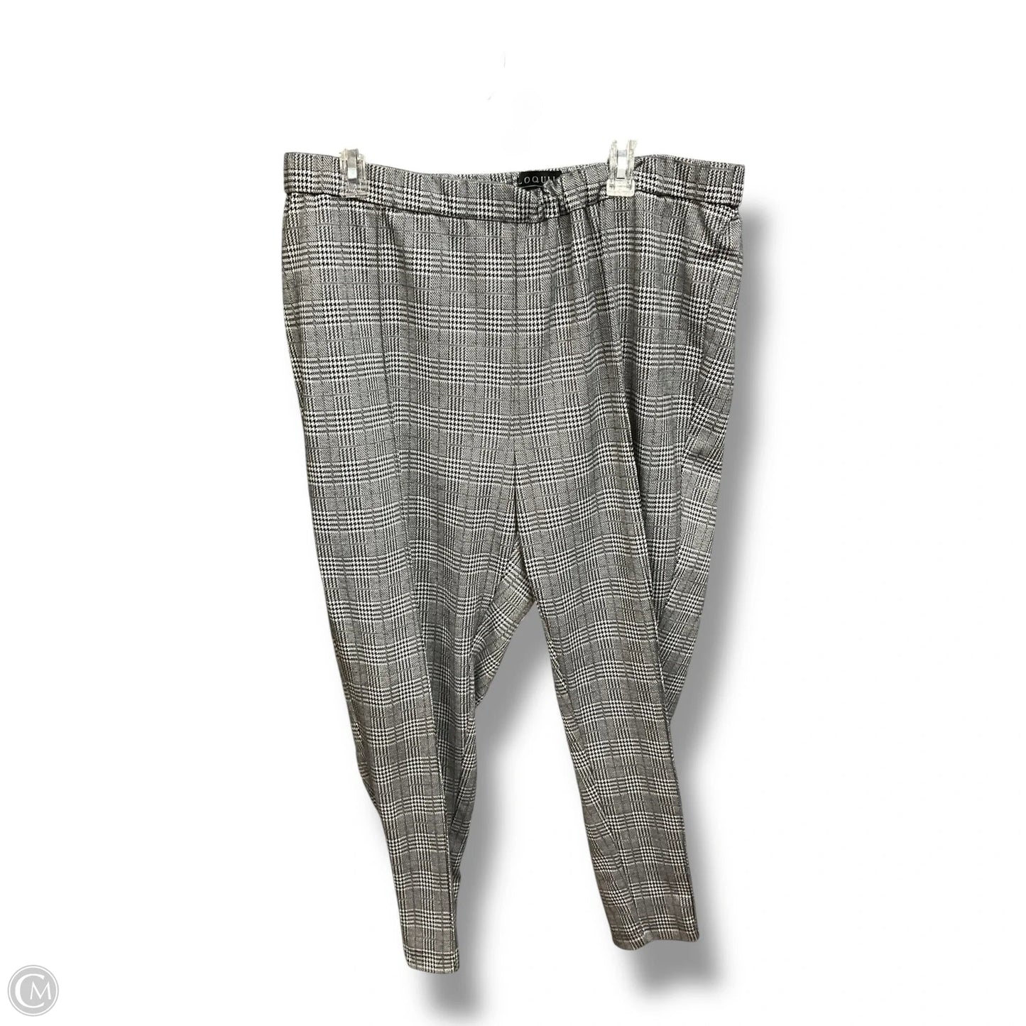 Pants Dress By Eloquii In Plaid Pattern, Size: 20