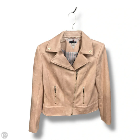 Jacket Moto By Tommy Hilfiger In Pink, Size: S