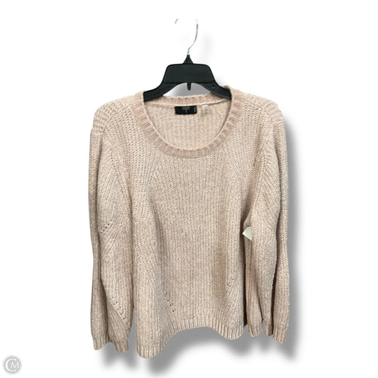 Sweater By Tahari In Pink, Size: 2x