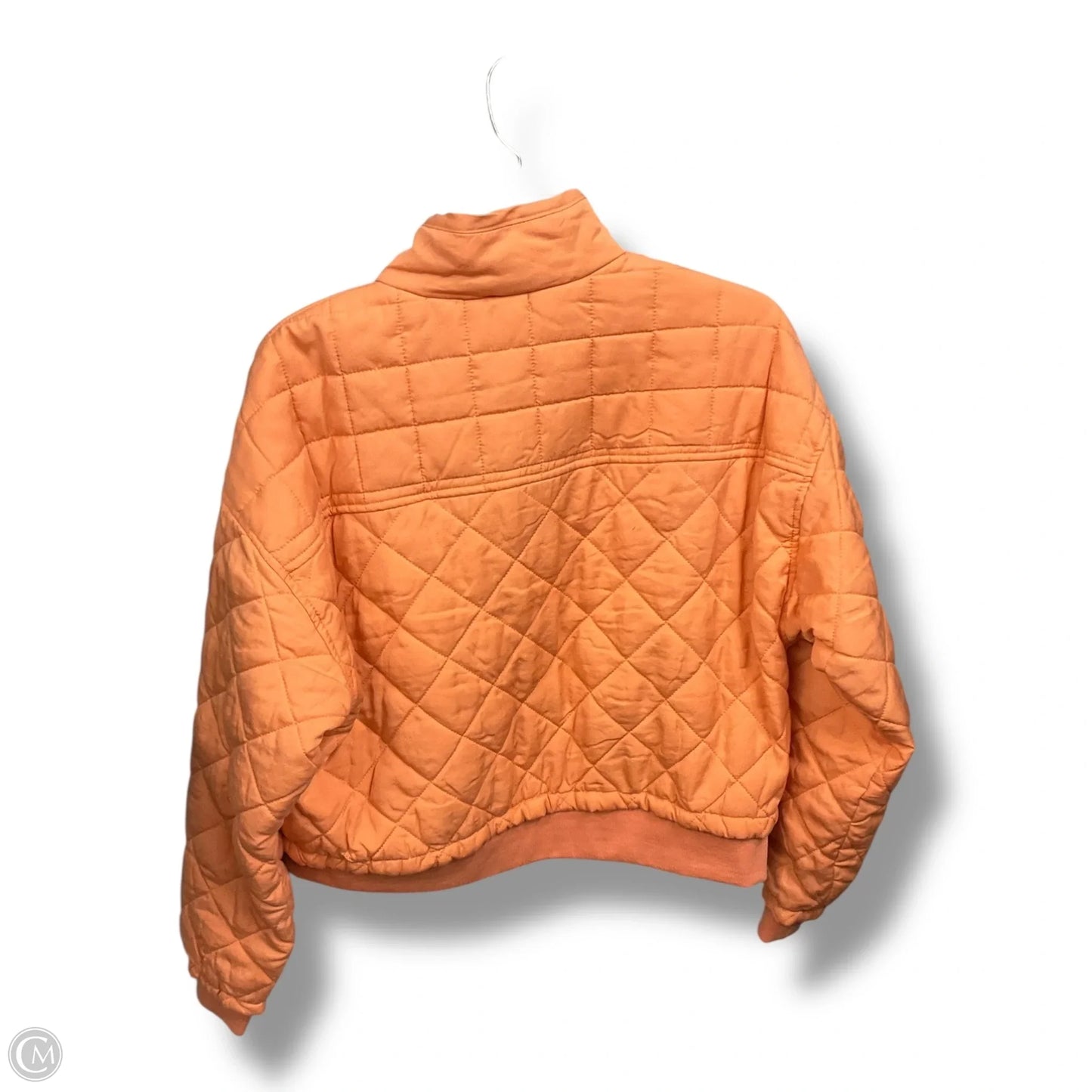 Jacket Puffer & Quilted By Blanknyc In Orange, Size: M