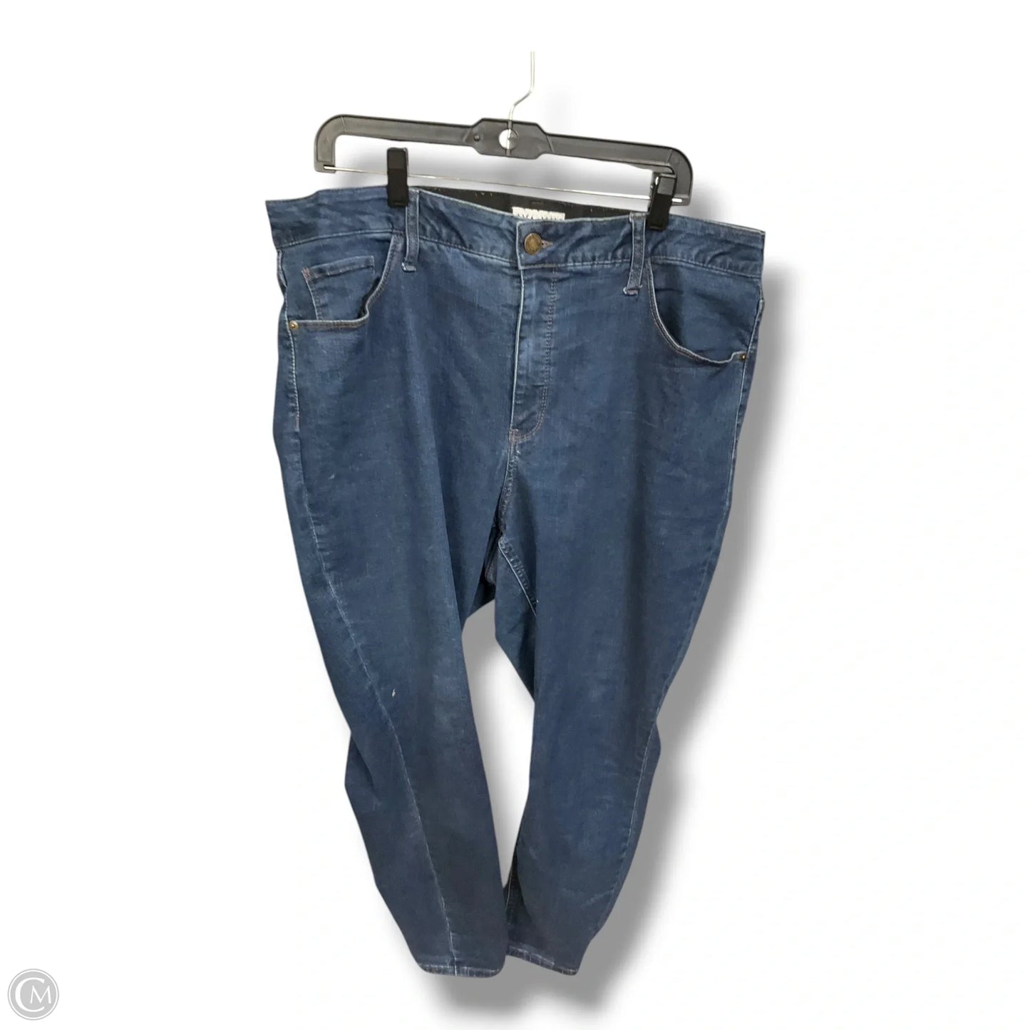 Jeans Skinny By Ava & Viv In Blue Denim, Size: 20