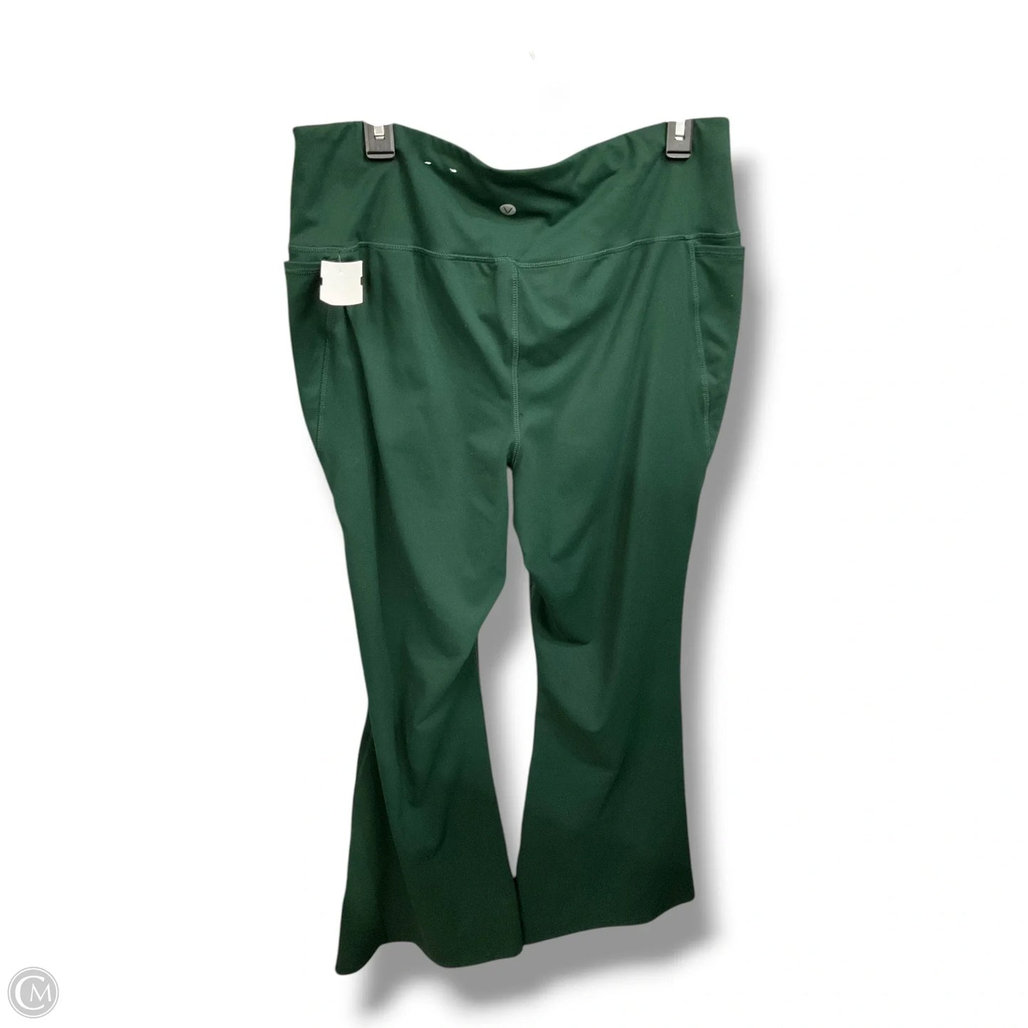 Athletic Leggings By Livi Active In Green, Size: 2x