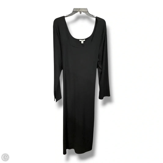 Dress Casual Midi By Bar Iii In Black, Size: 3x