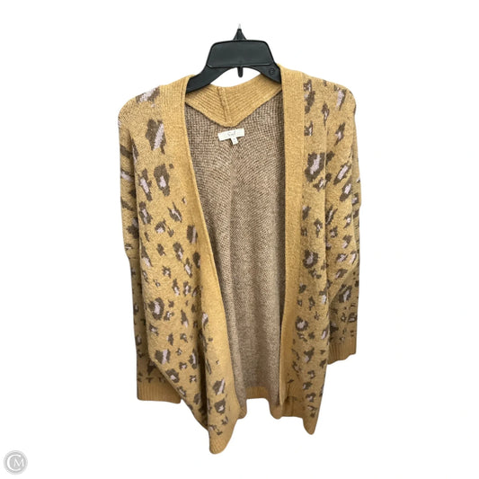 Cardigan By Easel In Animal Print, Size: M