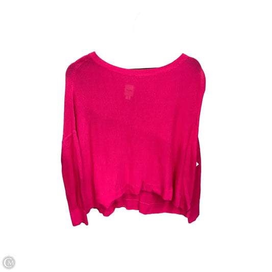 Top Long Sleeve Basic By Maeve In Pink, Size: Xs