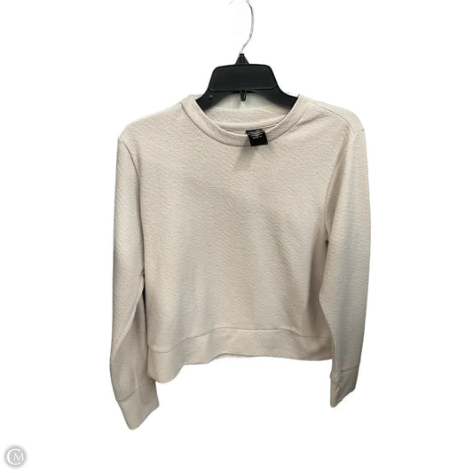 Athletic Top Long Sleeve Crewneck By Avia In Pink, Size: L