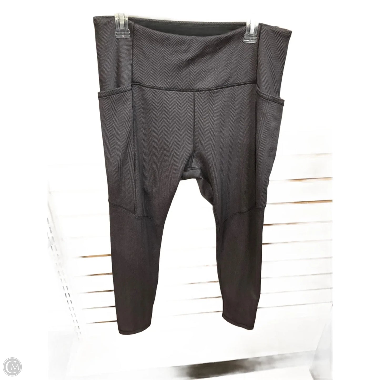 Athletic Leggings By Calia In Grey, Size: Xl